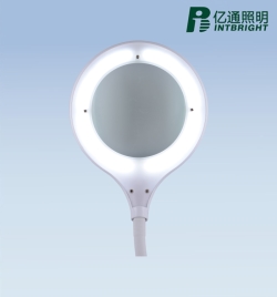 Лампа-лупа настільна Intbright 9101LED-B-127-3D БІЛА