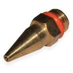Glue gun nozzle-cone 2x32 mm, brass