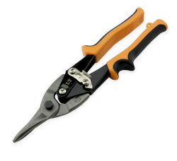 Metal scissors L-AS-01S (straight cut) CrMo 250mm