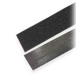 Лента-липучка Velcro с клеевым слоем 3M [5см х10см,пара] ЧЕРНАЯ