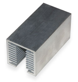 Aluminum radiator 40*40*80MM aluminum heat sink