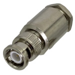 RF connector<gtran/> BNC male for RG213 cable<gtran/>