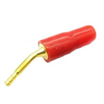 Banana fork 2mm<gtran/> corner in red case<gtran/>