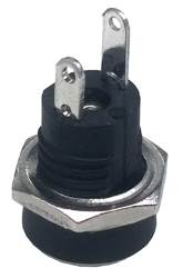 Power socket DC-022B 3.5/1.3mm fastening p/nut