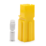 Battery connector 75A600V YELLOW 6AWG
