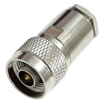 RF connector N male to RG213 cable