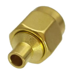 RF connector RP-SMA-JB2 male to RG405 cable