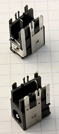 Роз'єм DC Power Jack PJ019 (1.65mm center pin)