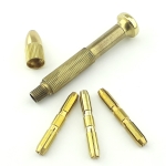  Brass  hand micro drill collet (4 collets)