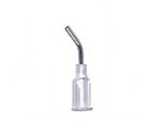  Curved needle attachment for vacuum tweezers