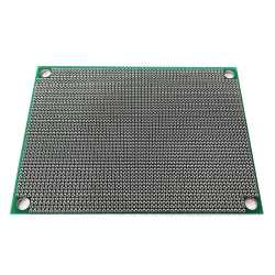 Double-sided board  dummy 6cmX8cmX1.6mm pitch 1.27mm metallized mask