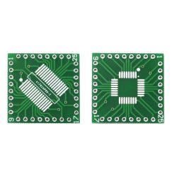 Printed circuit board  adapter QFP32/SSOP32-DIP pitch 0.8mm