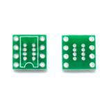 Printed circuit board<gtran/>  DIP8-miniDIP 2.54/1.27mm adapter<gtran/>