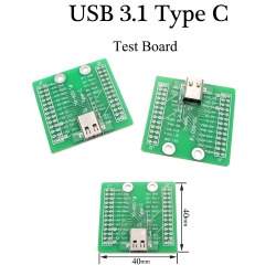 Printed board with connector USB Type-C YG-620