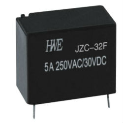 JZC-32F relay 5A 1A coil 12VDC