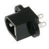 Power socket DC-016 5.5/2.1mm mounting bracket p/screw