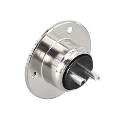 Connector GX20 2pin M flange for housing