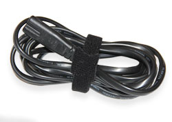  Cable tie  Velcro BLACK 200x10mm without buckle