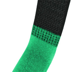  Compression cable tie  Velcro GREEN 200x20mm with buckle