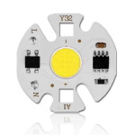 COB LED 7W<gtran/> White cold 220V AC 32mm<gtran/>