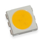 SMD 5050 LED  White Warm 2800-3000K, 9000 mcd, 3.2-3.4V