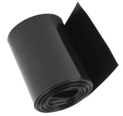 Heat-shrinkable PVC tube 20/10 Black (1m)