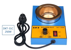 Tin crucible DKT-11C [220V, 100W, d=38mm] solder pot