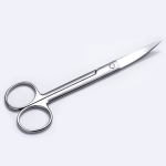 Surgical scissors curved tip, 180mm